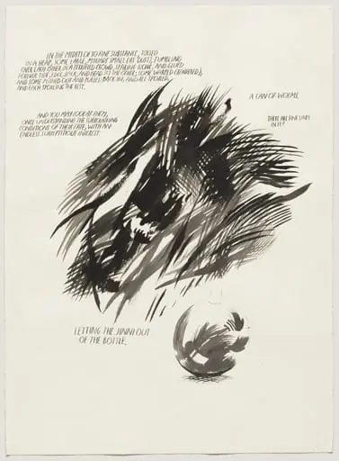 Untitled, by Raymond Pettibon