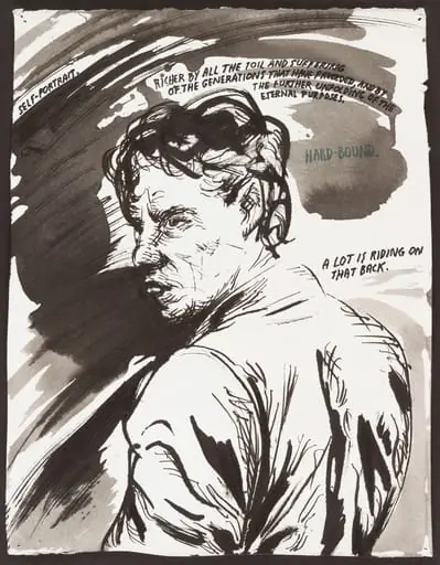 Untitled, by Raymond Pettibon
