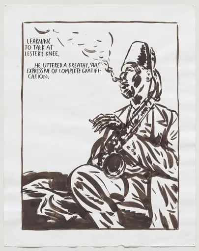 Untitled, by Raymond Pettibon