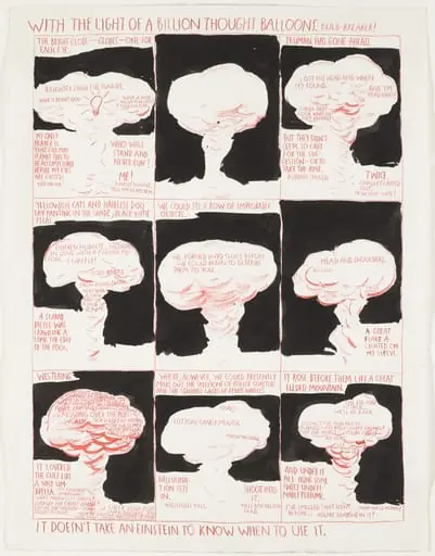 Untitled, by Raymond Pettibon