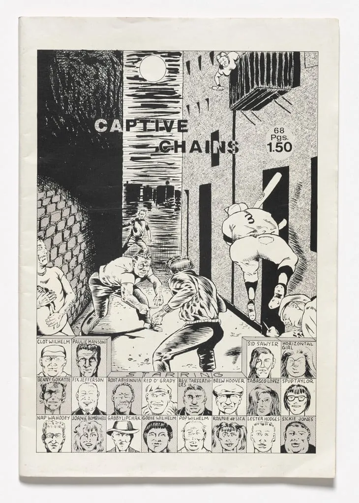 Untitled, by Raymond Pettibon, ink, 1978