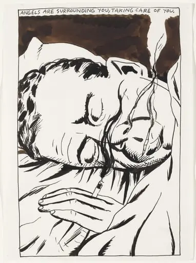 Untitled, by Raymond Pettibon
