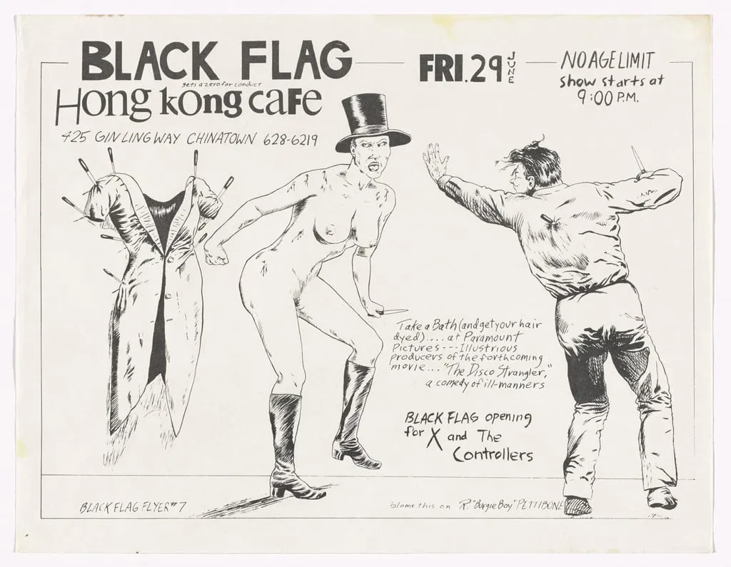 Untitled, by Raymond Pettibon, ink, 29