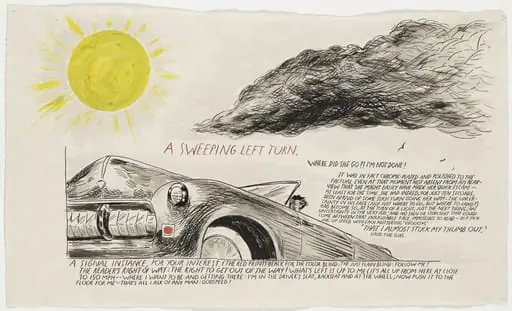Untitled, by Raymond Pettibon