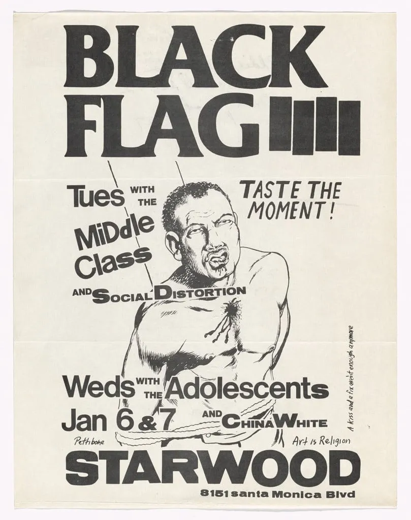 Untitled, by Raymond Pettibon, ink, 6