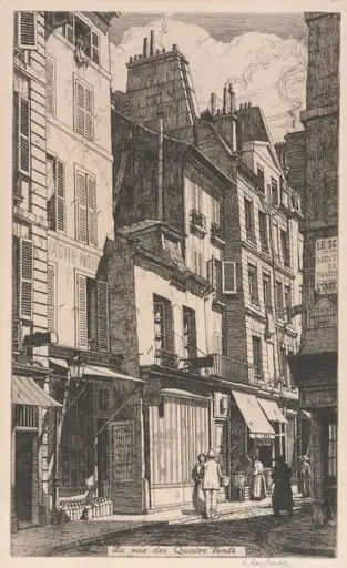 La rue des Quatre Vents, by Raymond Ray Jones