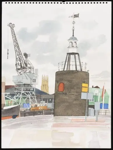 Bristol Docks 2, by Raymond Spurrier