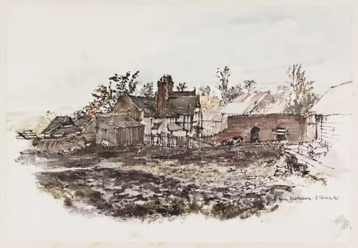 Park Farm, West Malvern, by Raymond Teague Cowern
