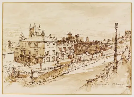 Priory Gateway, Great Malvern, by Raymond Teague Cowern