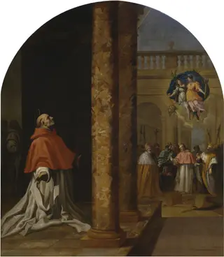 Recognition of the Carthusian Saint  Cardinal Niccolò Albergati