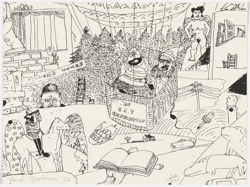 Untitled, by Red Grooms