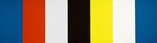 Red Yellow Blue White and Black
