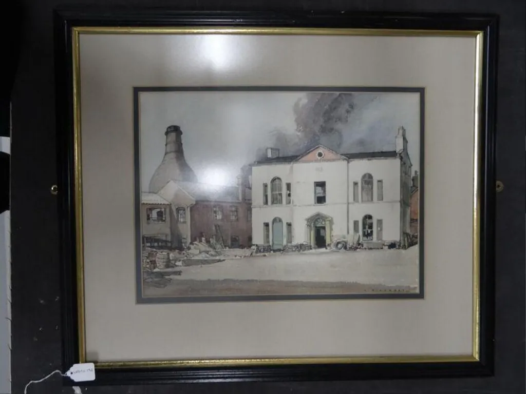 Untitled, by Reginald George Haggar, watercolor, 1951