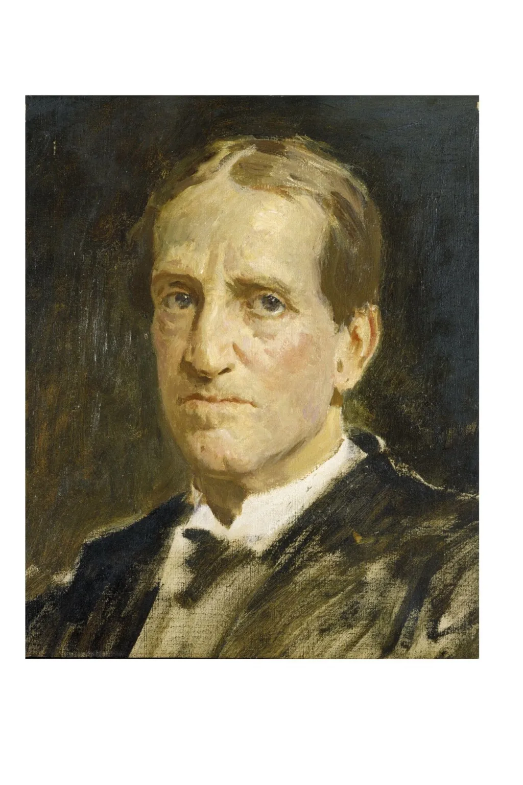 Sir Frank Robert Benson, by Reginald Grenville Eves, paint, 1927