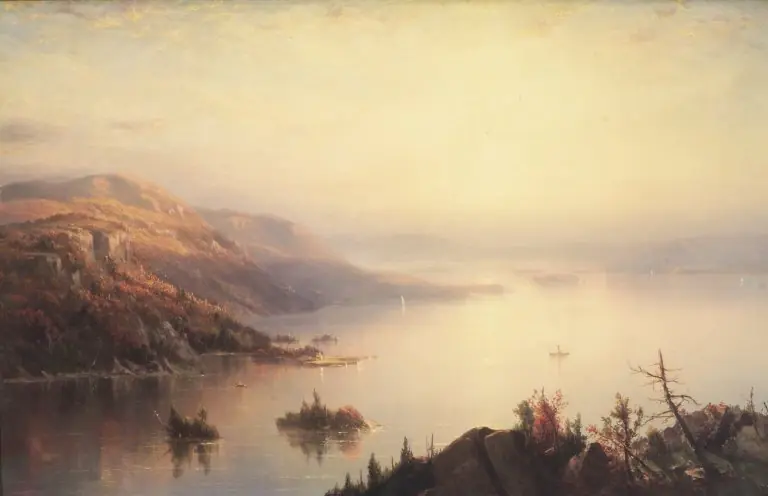 Lake George, by Régis François Gignoux, 1868