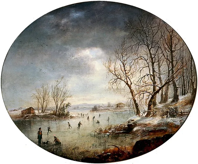 Winter Scene in New Jersey