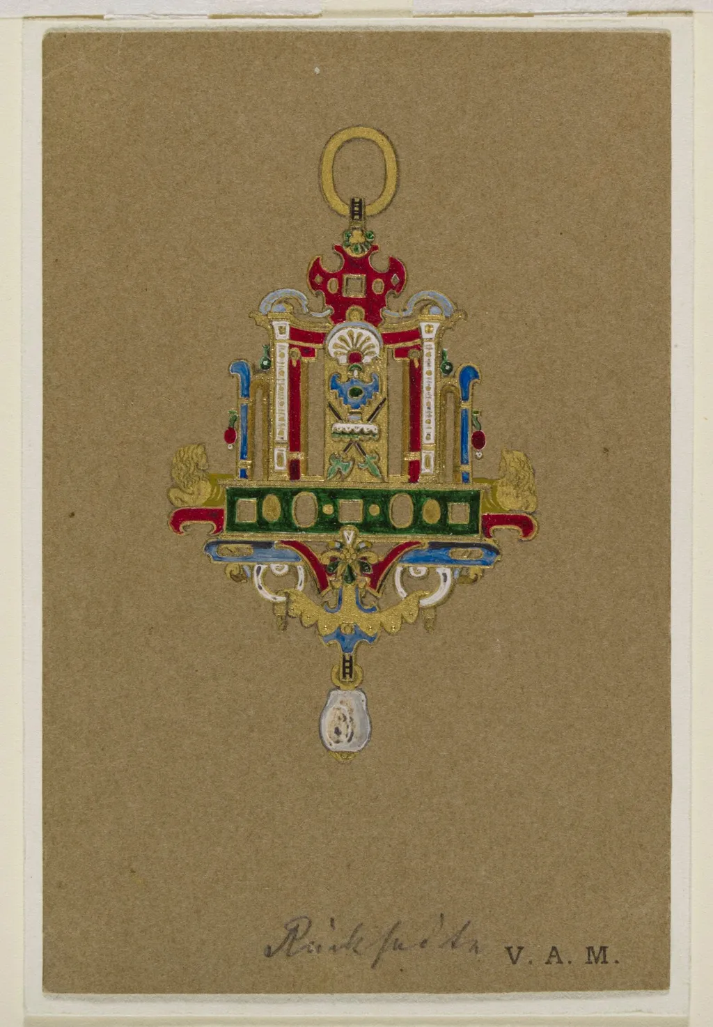 Original designs for modern goldsmith's work, chiefly in the style of the Renaissance, by Reinhold of Aachen Vasters, 1909