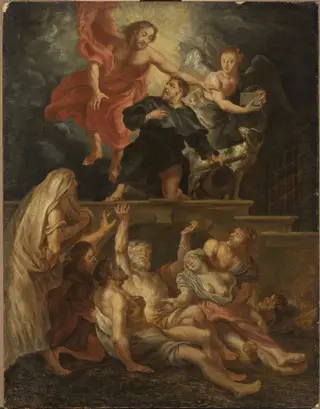 Religious scene