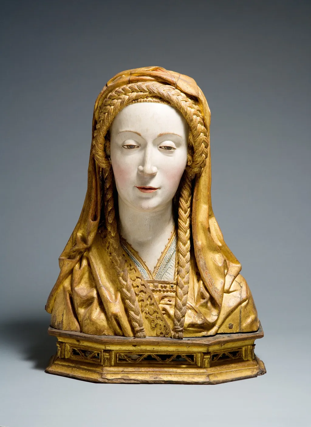 Reliquary Bust of a Female Saint, unspecified, 1550