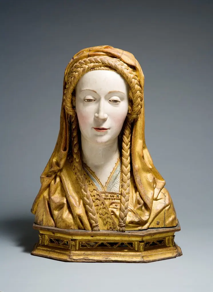 Reliquary Bust of a Female Saint, 1550