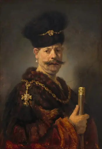 A Polish Nobleman, by Rembrandt
