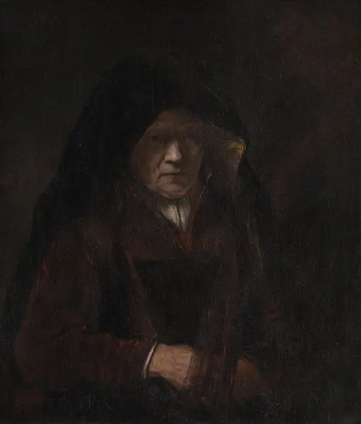 An Old Woman, by Rembrandt