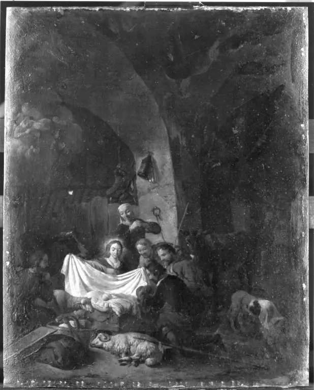 Anbetung der Hirten (Nachfolger), by Rembrandt