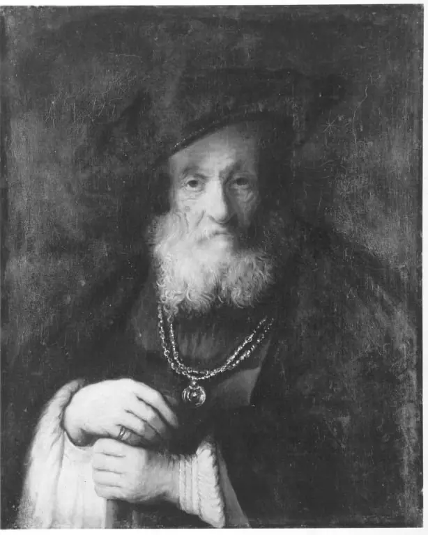 Bildnis eines alten Mannes (Kopie nach), by Rembrandt