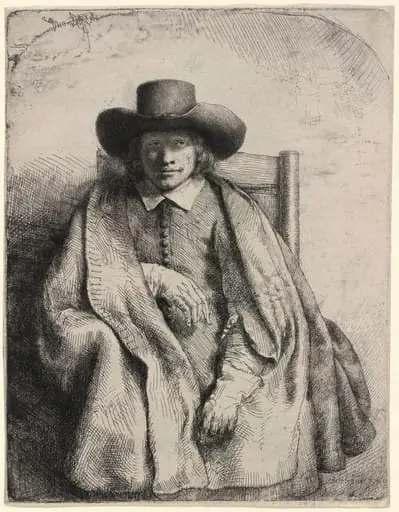 Clement de Jonghe, by Rembrandt