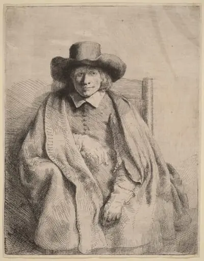Clement de Jonghe, by Rembrandt