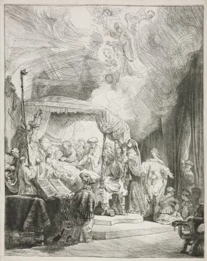 Death of the Virgin, by Rembrandt