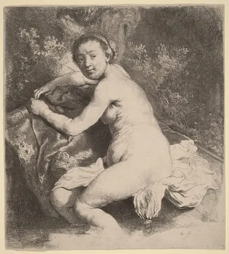 Diana at the Bath, by Rembrandt