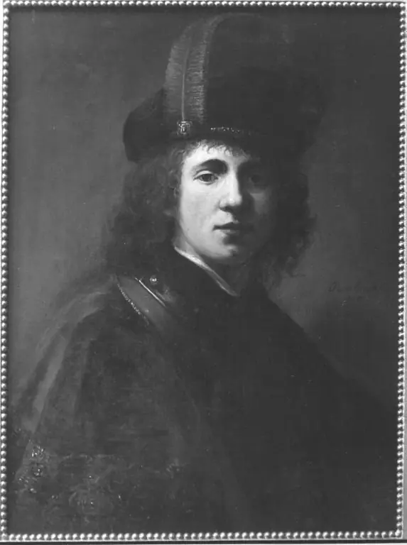 Ein junger Mann (Werkstatt), by Rembrandt