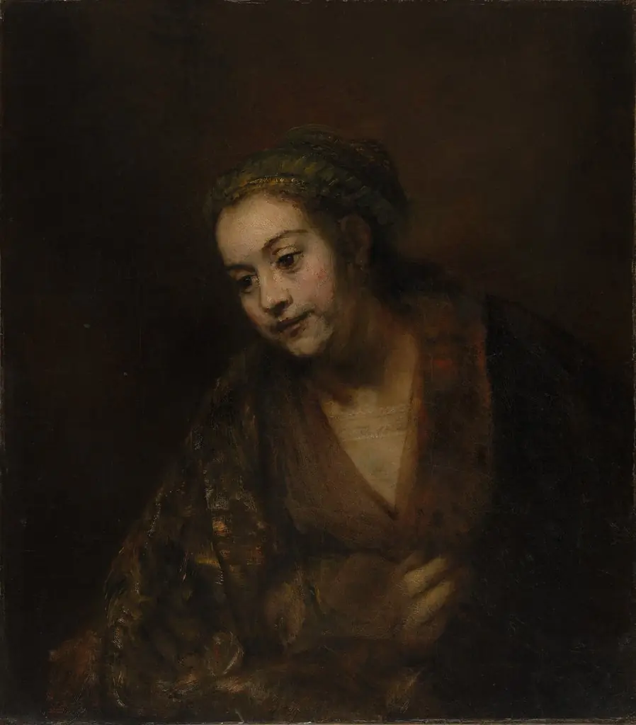 Hendrickje Stoffels (1626–1663), by Rembrandt