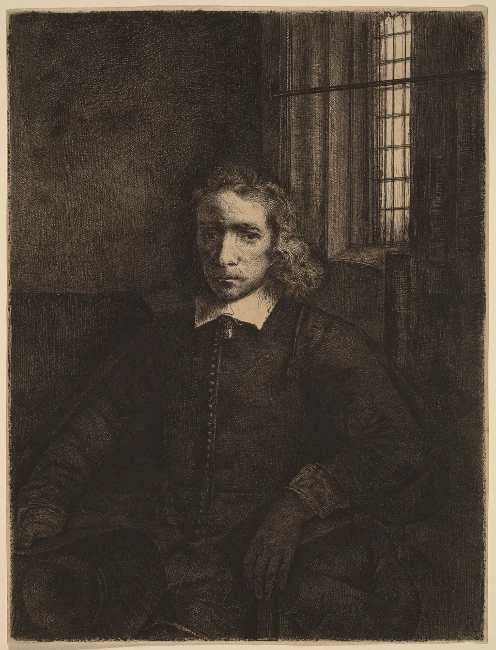 Jacob Haaringh (Young Haaringh) (Pieter Haaringh), by Rembrandt, ink, 1655