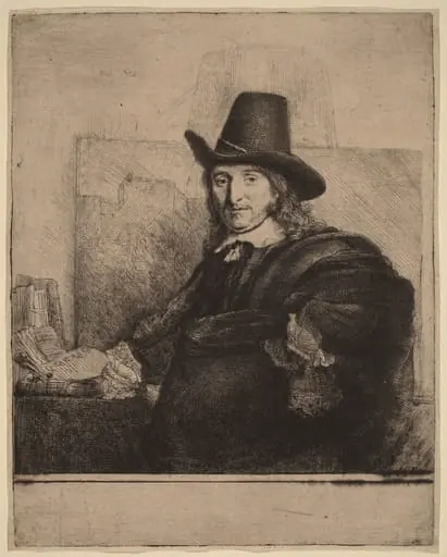 Jan Asselijn, by Rembrandt