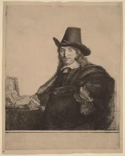 Jan Asselijn, by Rembrandt