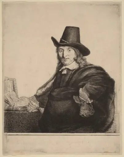 Jan Asselijn, by Rembrandt
