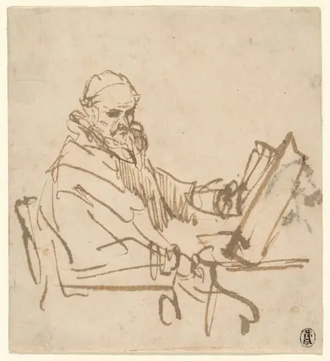 Jan Cornelisz Sylvius, the Preacher, by Rembrandt