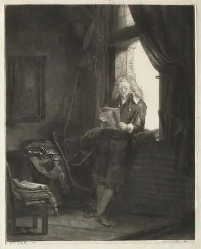 Jan Six, by Rembrandt