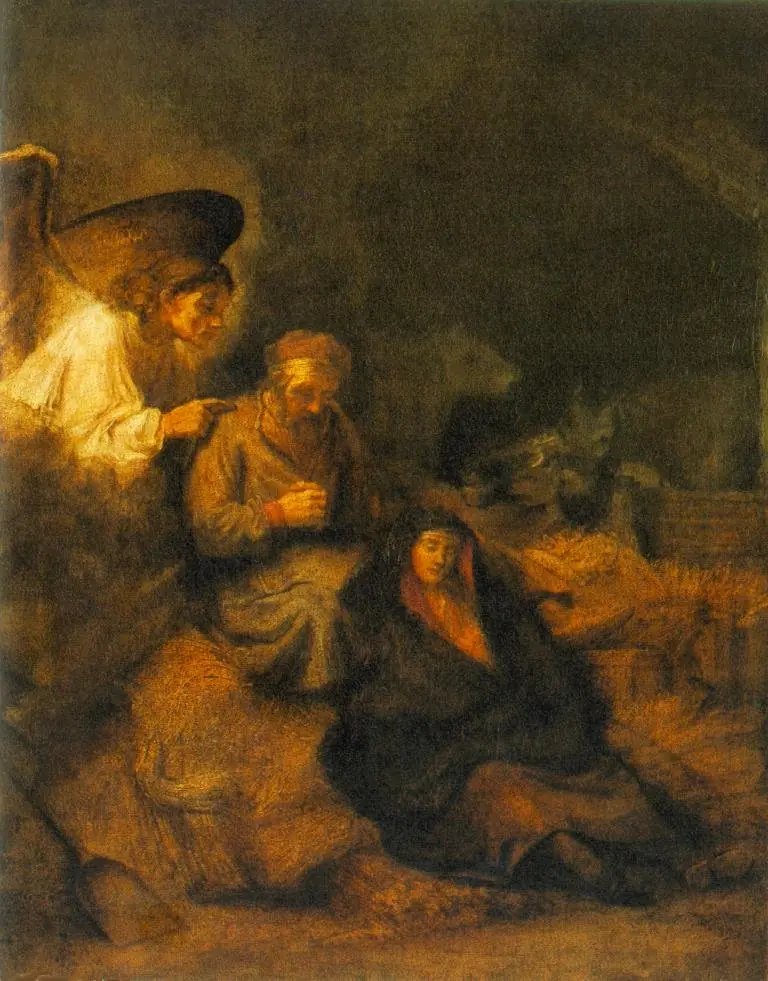 Joseph's Dream (Studio of Rembrandt, 1650-1655), by Rembrandt