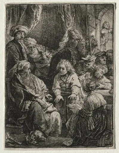 Joseph Telling his Dreams, by Rembrandt