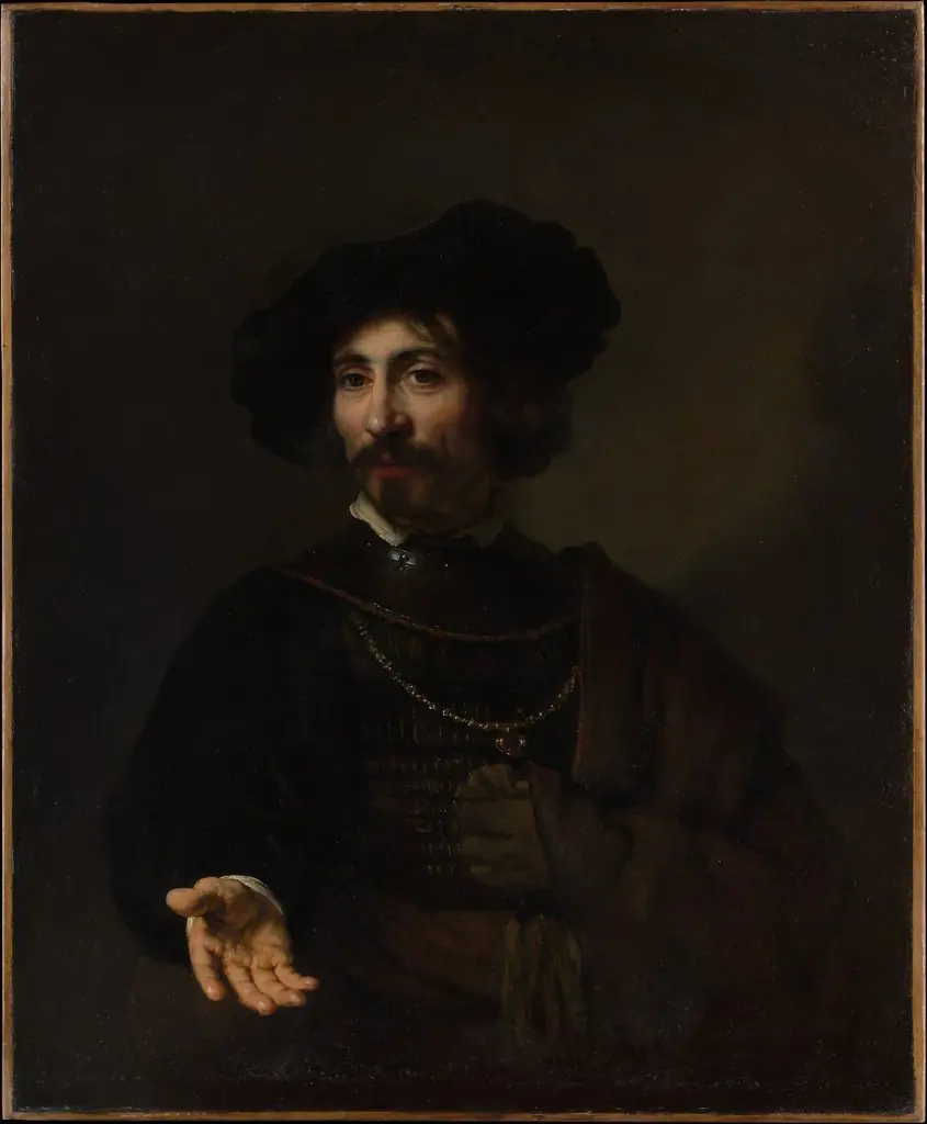 Man with a Steel Gorget, by Rembrandt