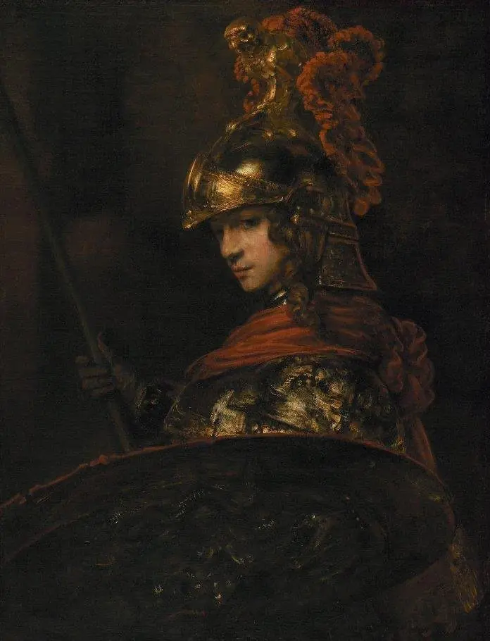 Pallas Athena, by Rembrandt