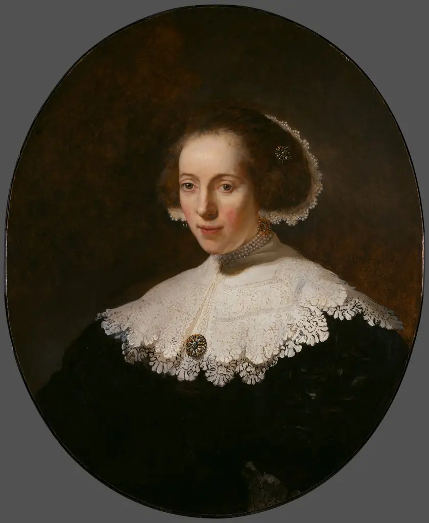 Portrait of a Woman, by Rembrandt