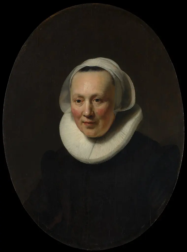 Portrait of a Woman, by Rembrandt