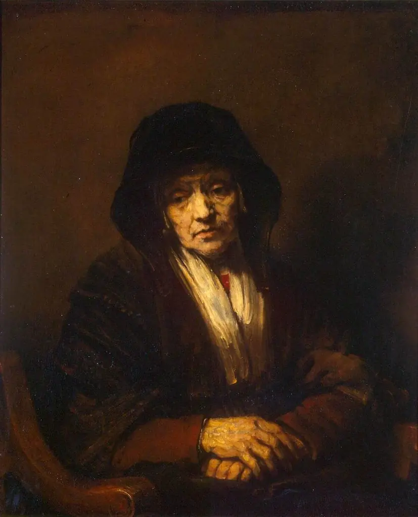 Portrait of an Old Woman, by Rembrandt