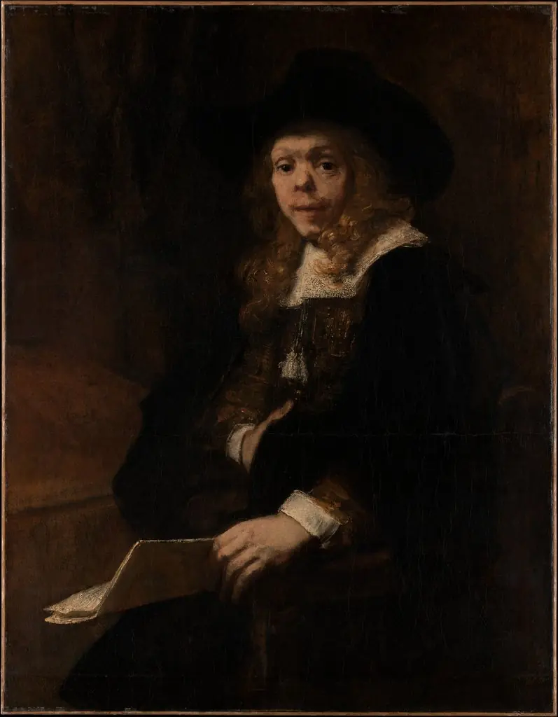 Portrait of Gerard de Lairesse, by Rembrandt