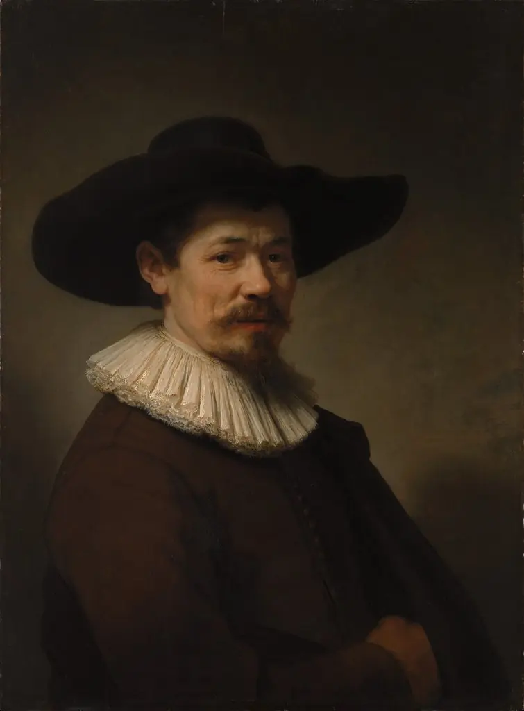 Portrait of Herman Doomer, by Rembrandt
