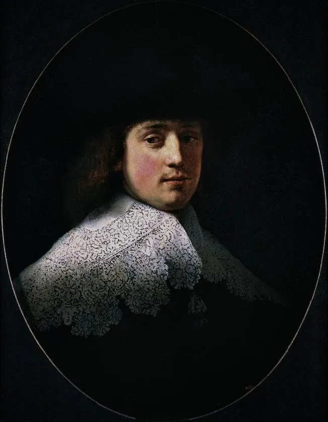 Portrait of Maerten Soolmans, by Rembrandt, oil, 1634